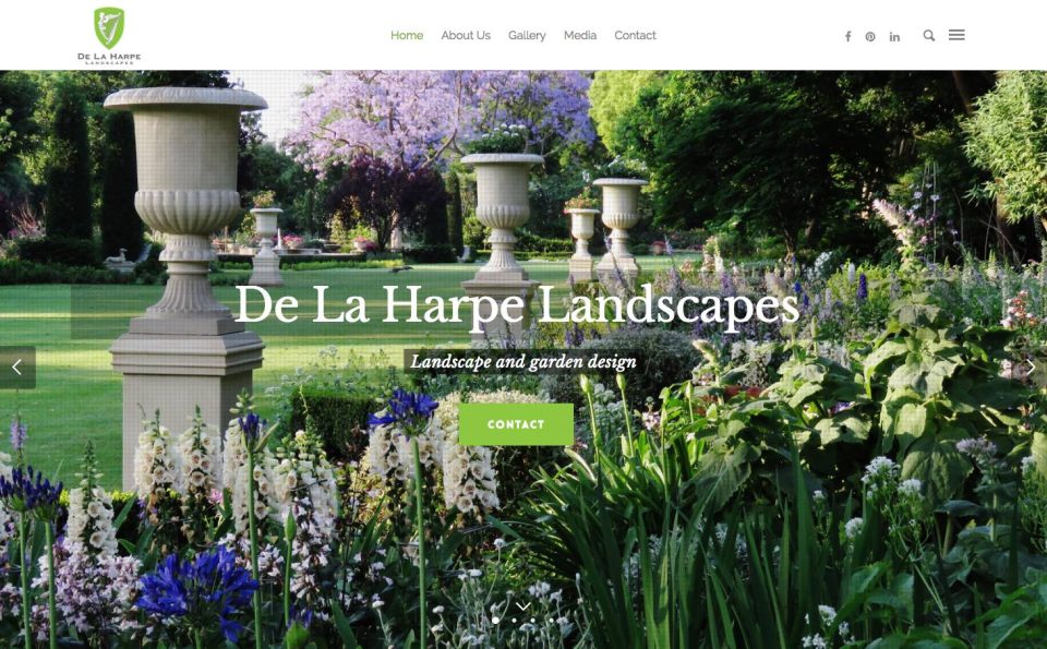 Landscape Garden Design Website